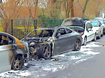 Feiger Brandanschlag auf Nicolaus Fest