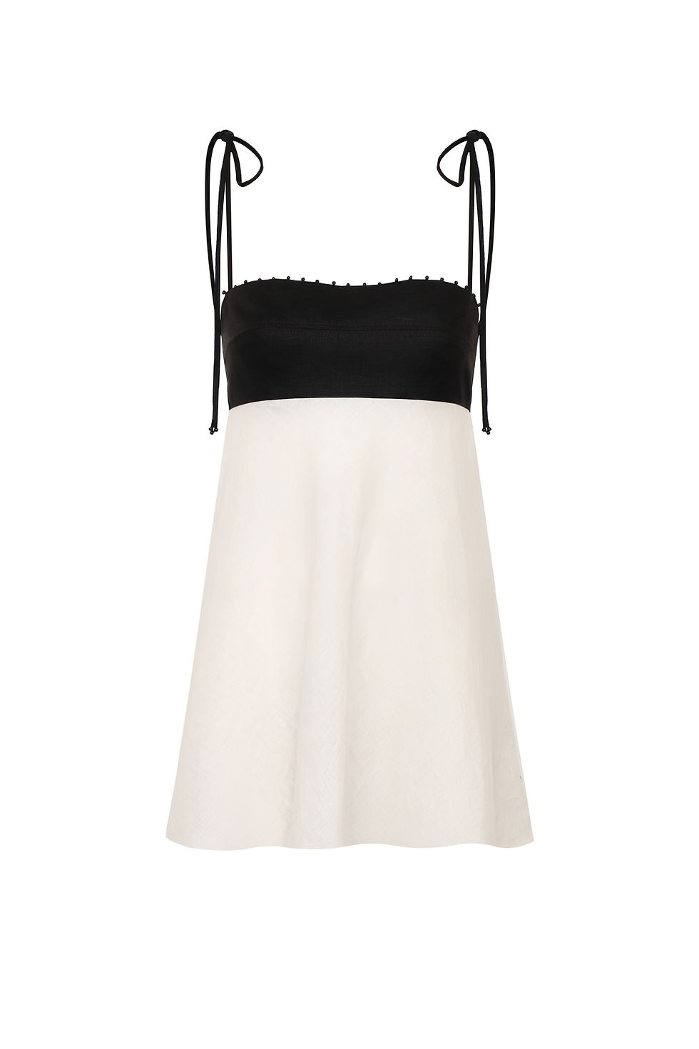 Miniatura: Mini Dress Coral Black and Ivory