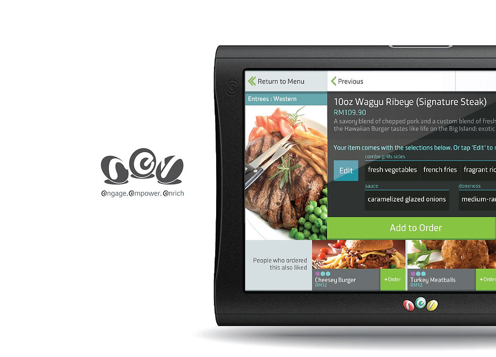 REV Self-ordering Tablet