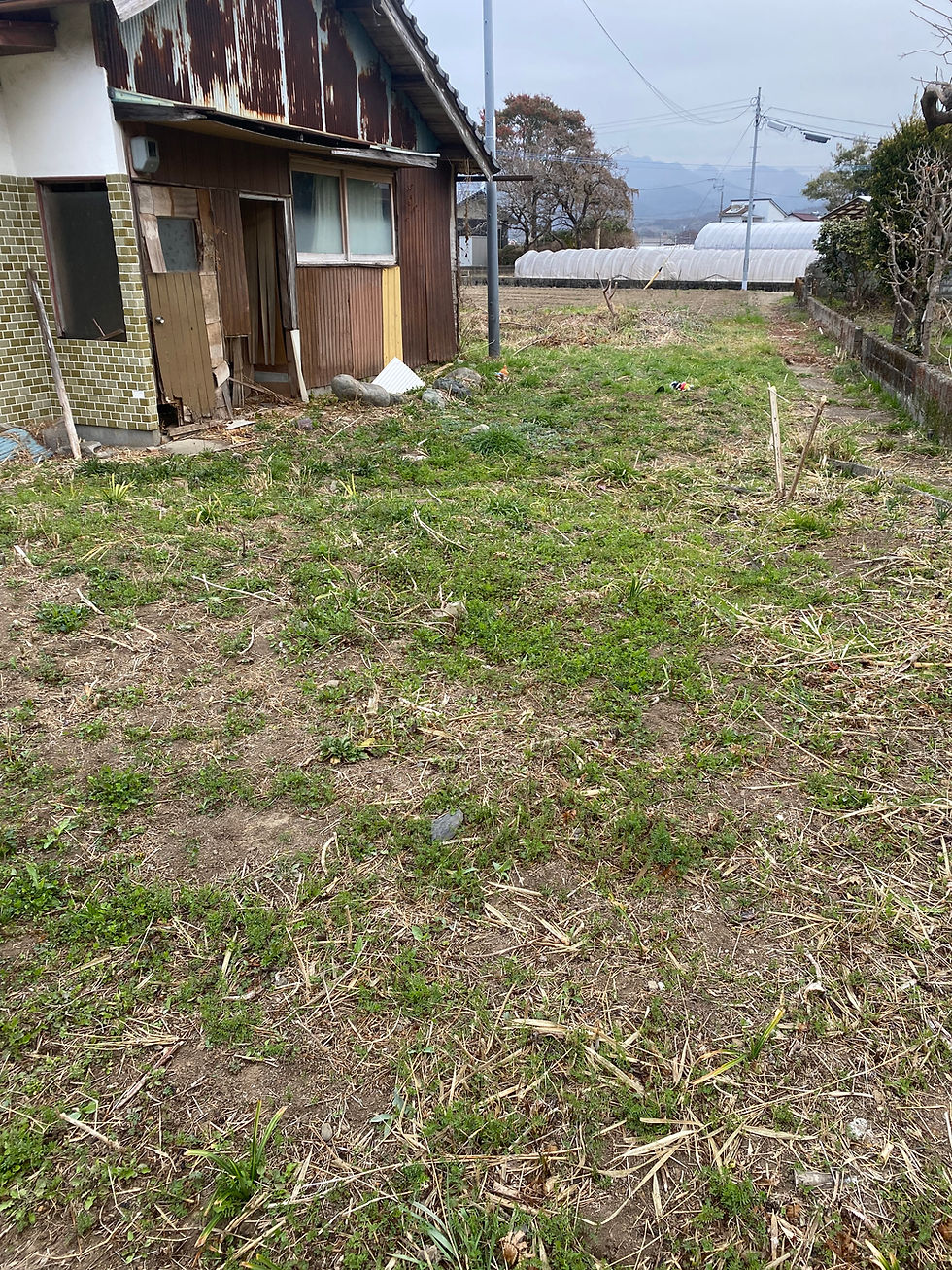 西都市にて防草シートを施工しました！
