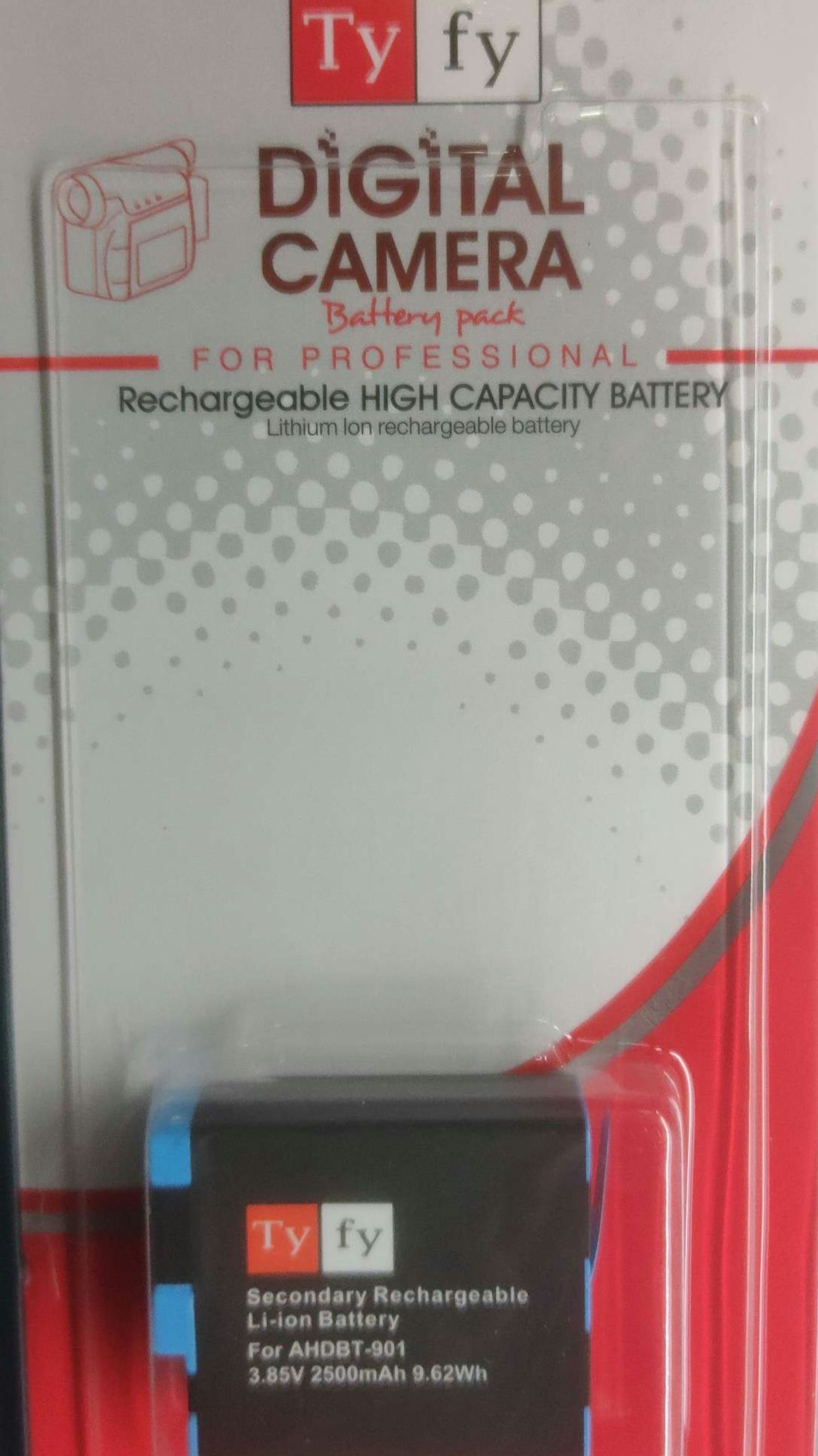 TY fy AHDBT-901 DIGITAL CAMERA Rechargeable HIGH CAPACITY BATTERY