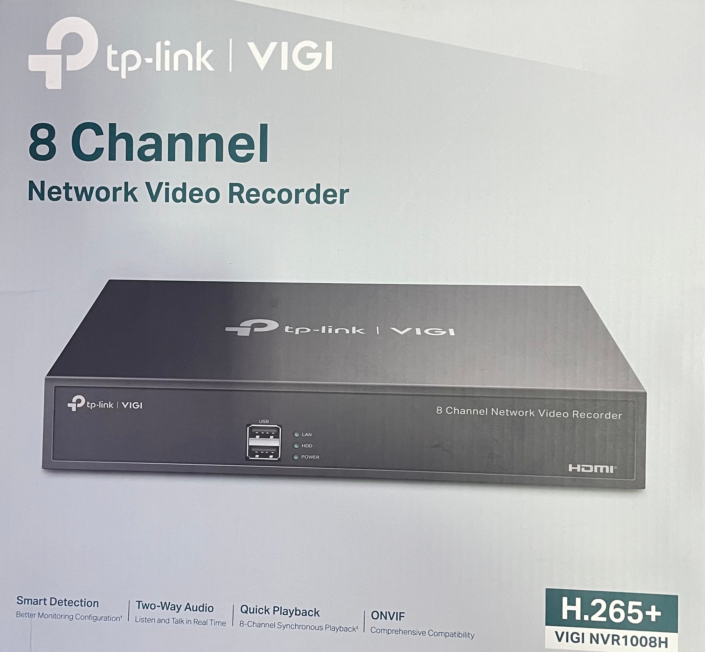 Tp-link  VIGI 8 channel network video Recorder