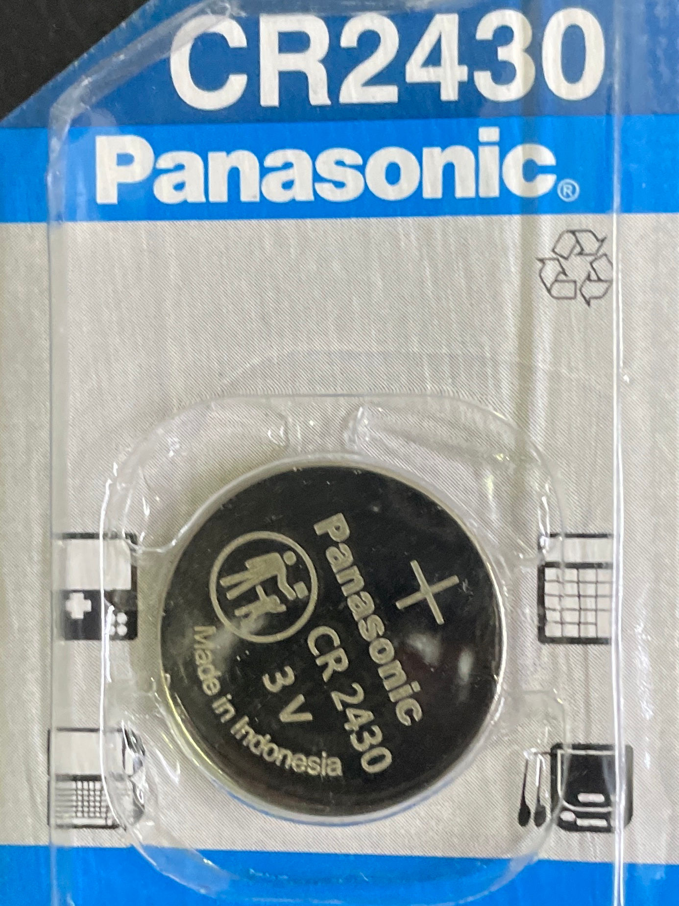 CR2430 lithium battery 