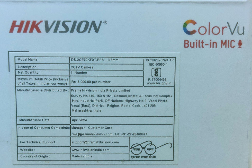 Thumbnail: HIKVISION COLOUR CAMERA 