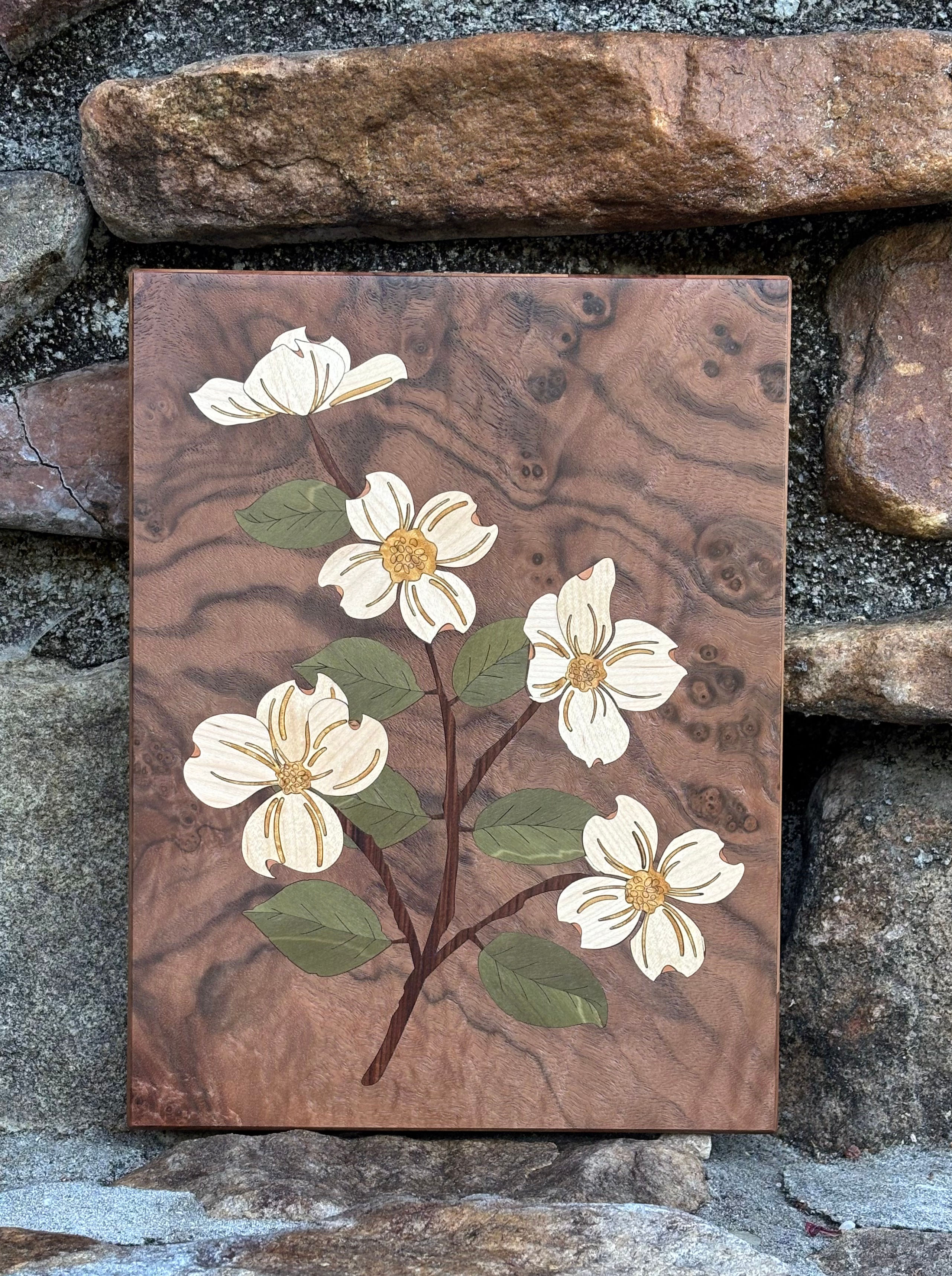 Dogwood Blossom 9 1/2" x 12 1/2"