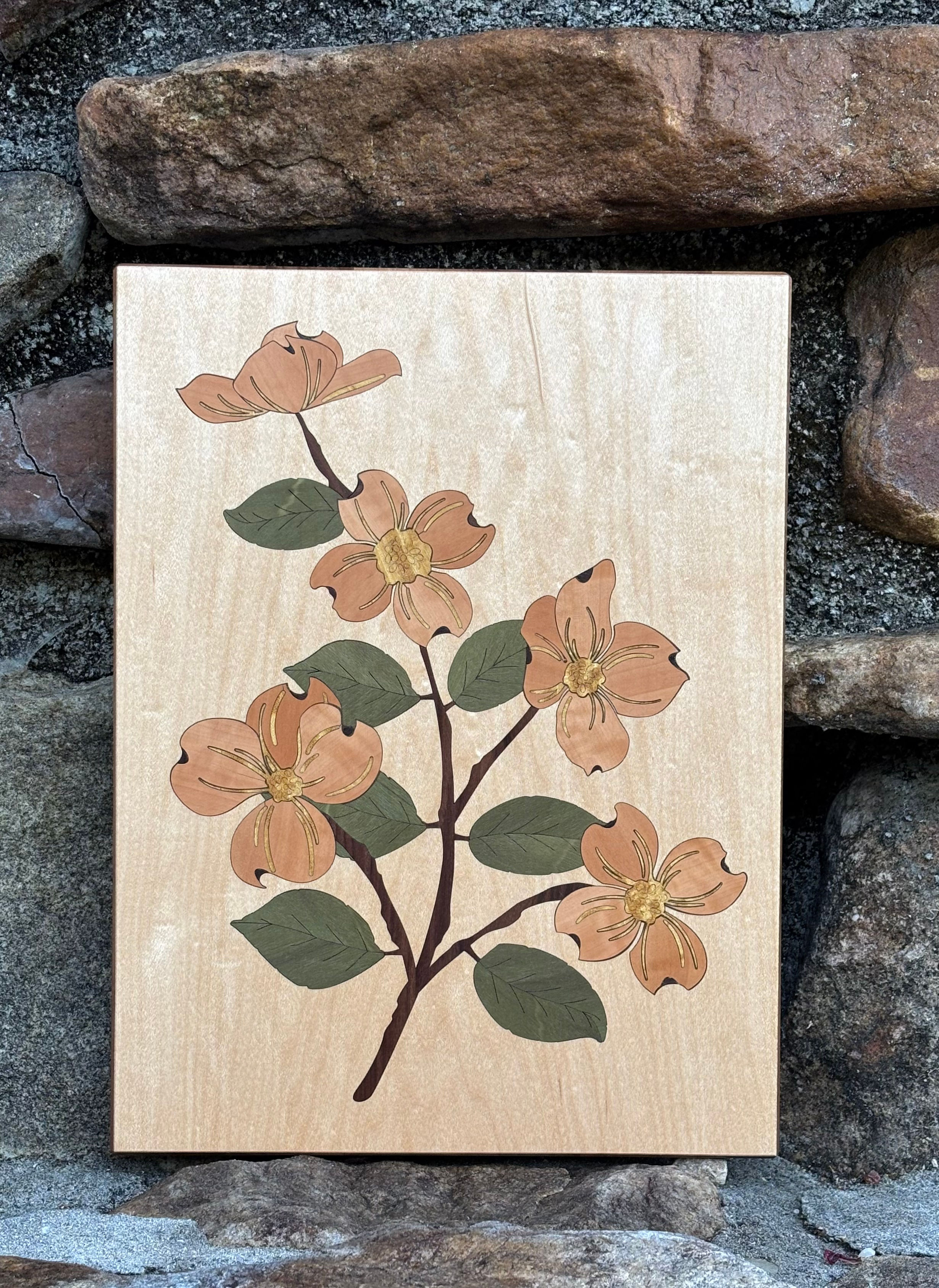 Dogwood Blossom 9 1/2" x 12 1/2"