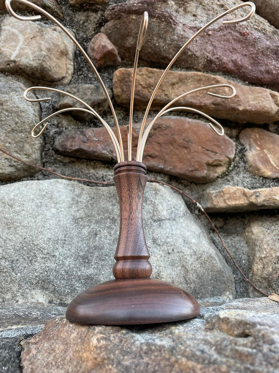 Thumbnail: Hardwood Ornament Stand