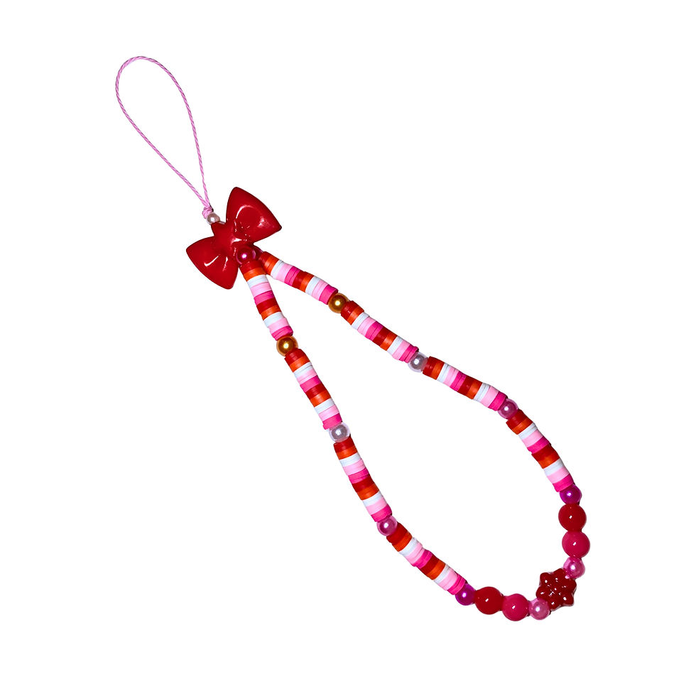 Thumbnail: Lesbian Pride Phone Charms