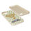 Thumbnail: Wavy green check patterned biodegradable phone case with "Hocus Pocus There's Pizza On Your Focus" text
