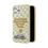 Thumbnail: Wavy green check patterned biodegradable phone case with "Hocus Pocus There's Pizza On Your Focus" text