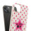 Thumbnail: "That's Hot" pink star and flame patterned biodegradable phone case