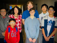 2023 Texas State & Amateurs (back row): Ishak Hossain, Rebecca Rutledge, Joe Veal, Raymond Jiang. Front row: Arya Roy Choudhury, Elizabeth Braddy, Anurag Roy Choudhury