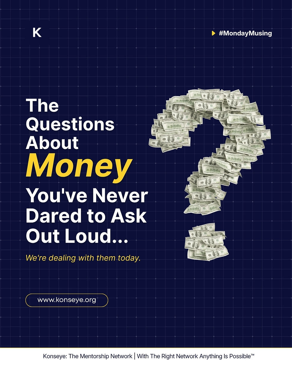 The Questions About Money You've Never Dared to Ask Out Loud