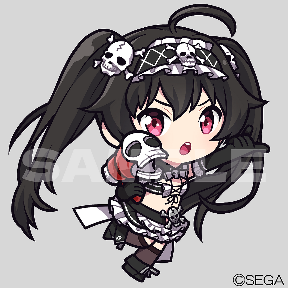 「チュウニズム」鬼蝮 ユリア マップアイコンイラスト