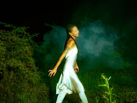 woman in nature