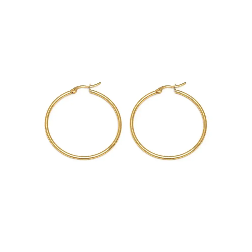 Orecchini a cerchio medi Vestopazzo GST3001S