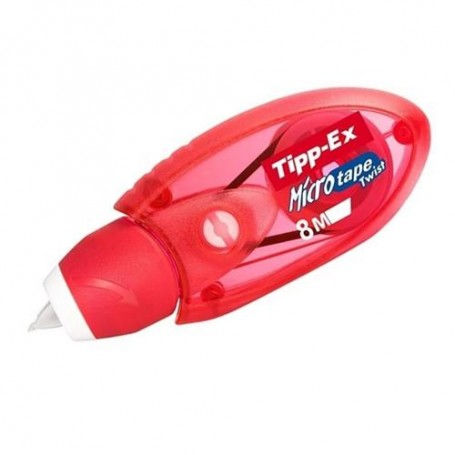 CORRETTORE NASTRO TIPP-EX TWIST ROSSO