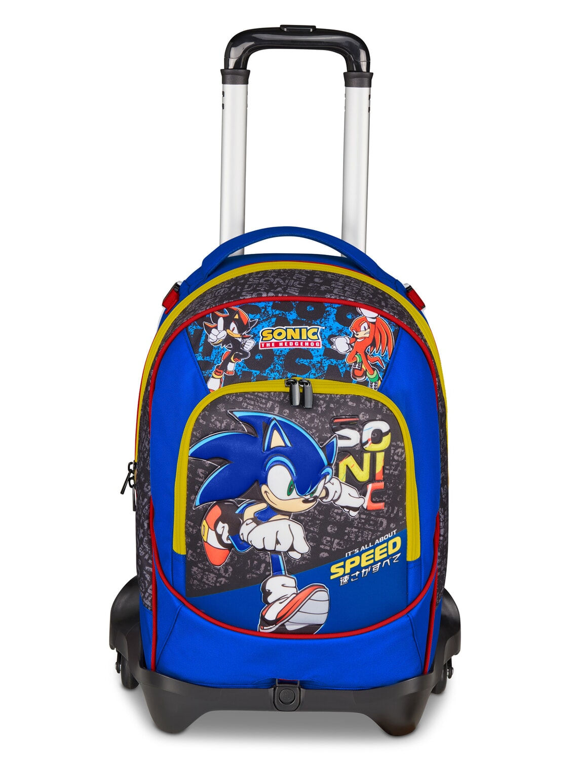 Sonic The Hedgehog Speed Zaino 33 Litri con Trolley Jack-3wd