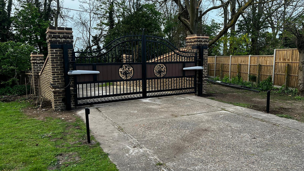 Miniatura: Folding electric gate 