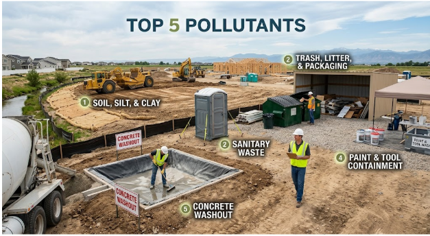 The Top 5 Pollutants on Your Job Site (Hint: It’s Not Just Chemicals)