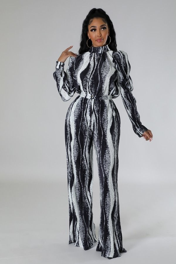Thumbnail: Non-stretch Two-piece Set