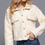 Thumbnail: Long Sleeve Teddy Fleece Short Jacket