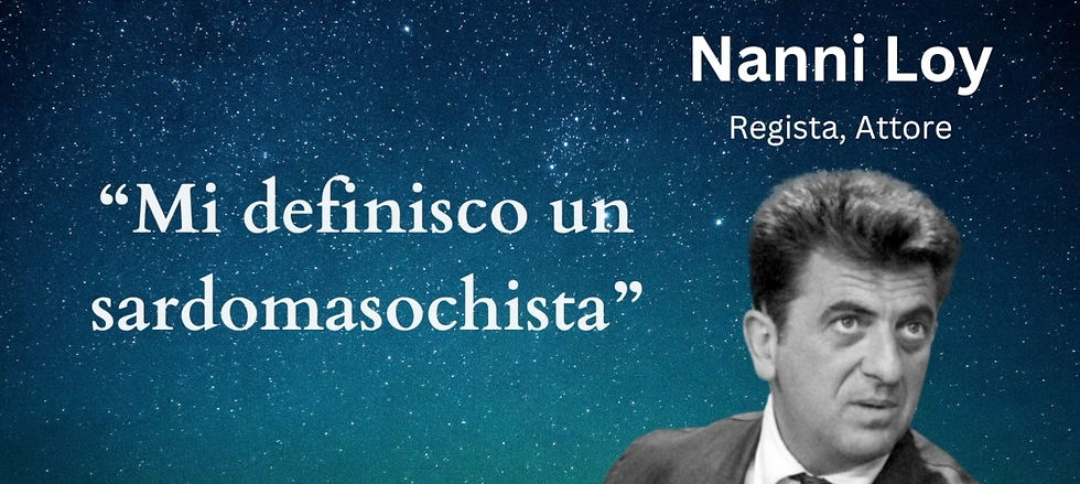 Gli aforismi di Nanni Loy, letti da Luca Torchiani voiceover in italiano