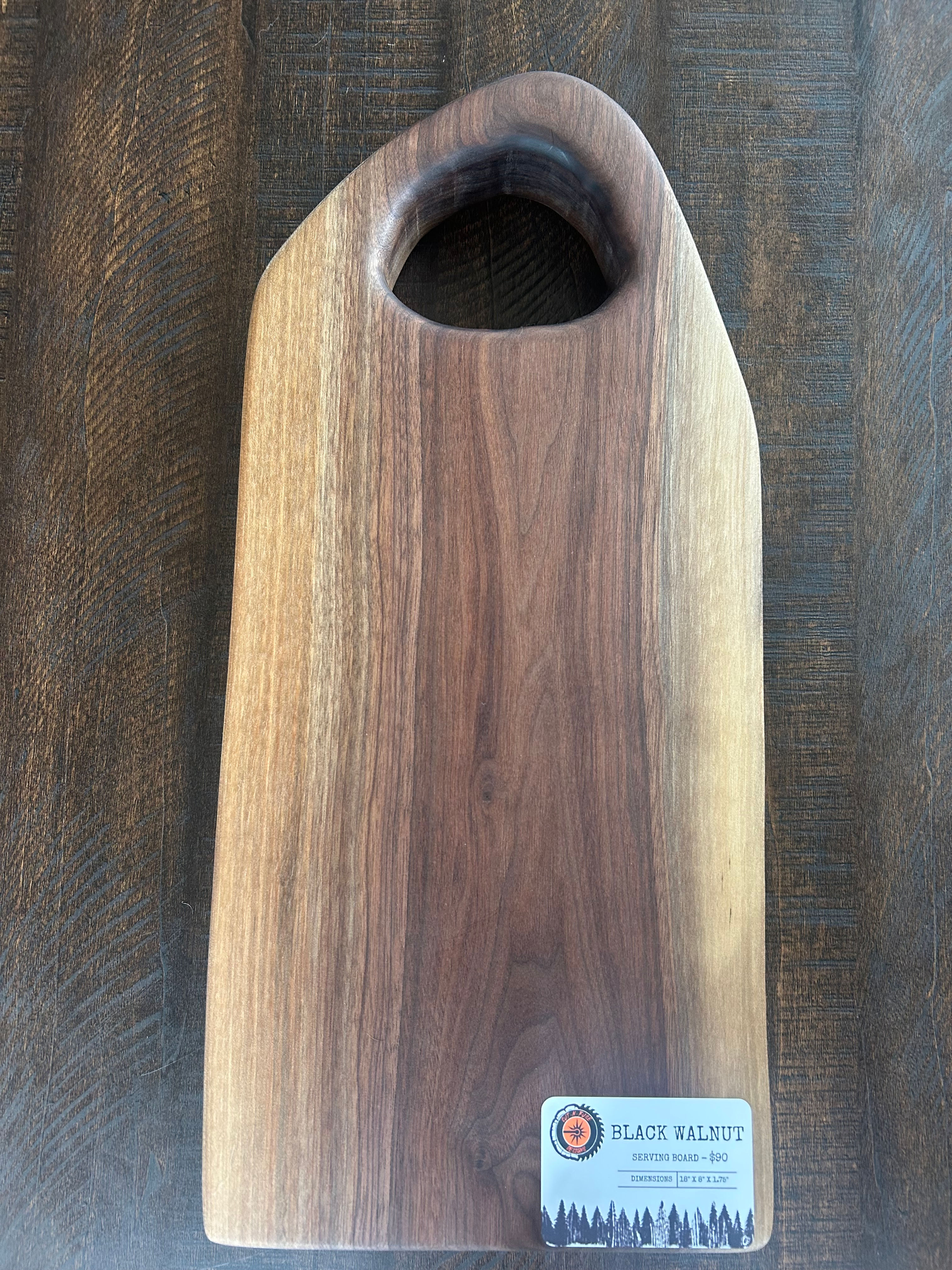 Black Walnut Serving Board