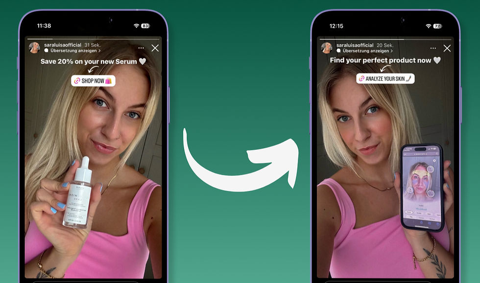 Personalisiertes Influencer Marketing Persoflucing
