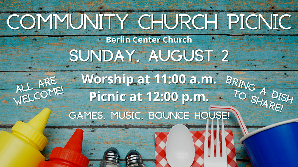 Church Picnic 2026