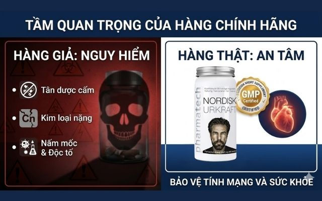 Tầm quan trọng của việc mua đúng hàng chuẩn đối với sức khỏe