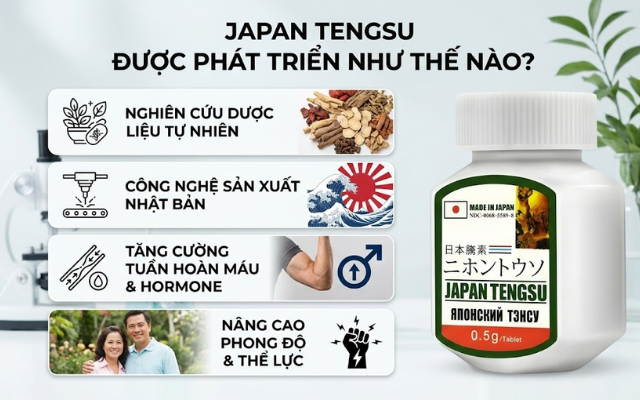 Japan Tengsu được phát triển như thế nào?