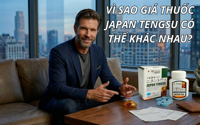 Vì sao giá thuốc Japan Tengsu có thể khác nhau?