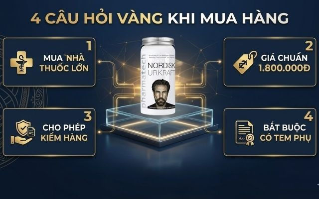 Những câu hỏi kinh điển về mua Nordisk Urkraft