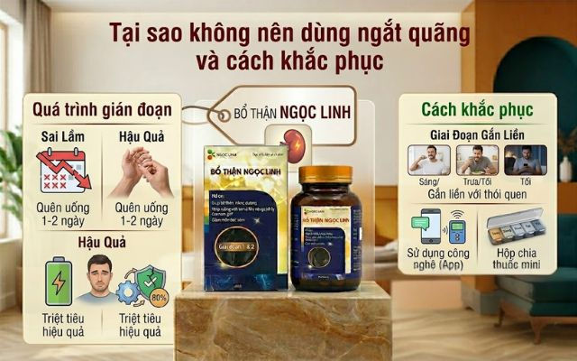 Tại sao không nên dùng ngắt quãng và cách khắc phục