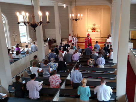 Photos of Visit by Bishop Gayle Harris & Confirmation