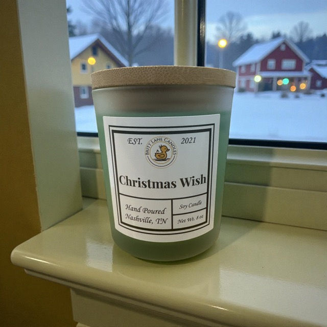 Christmas Wish Hand-Poured Soy Candle