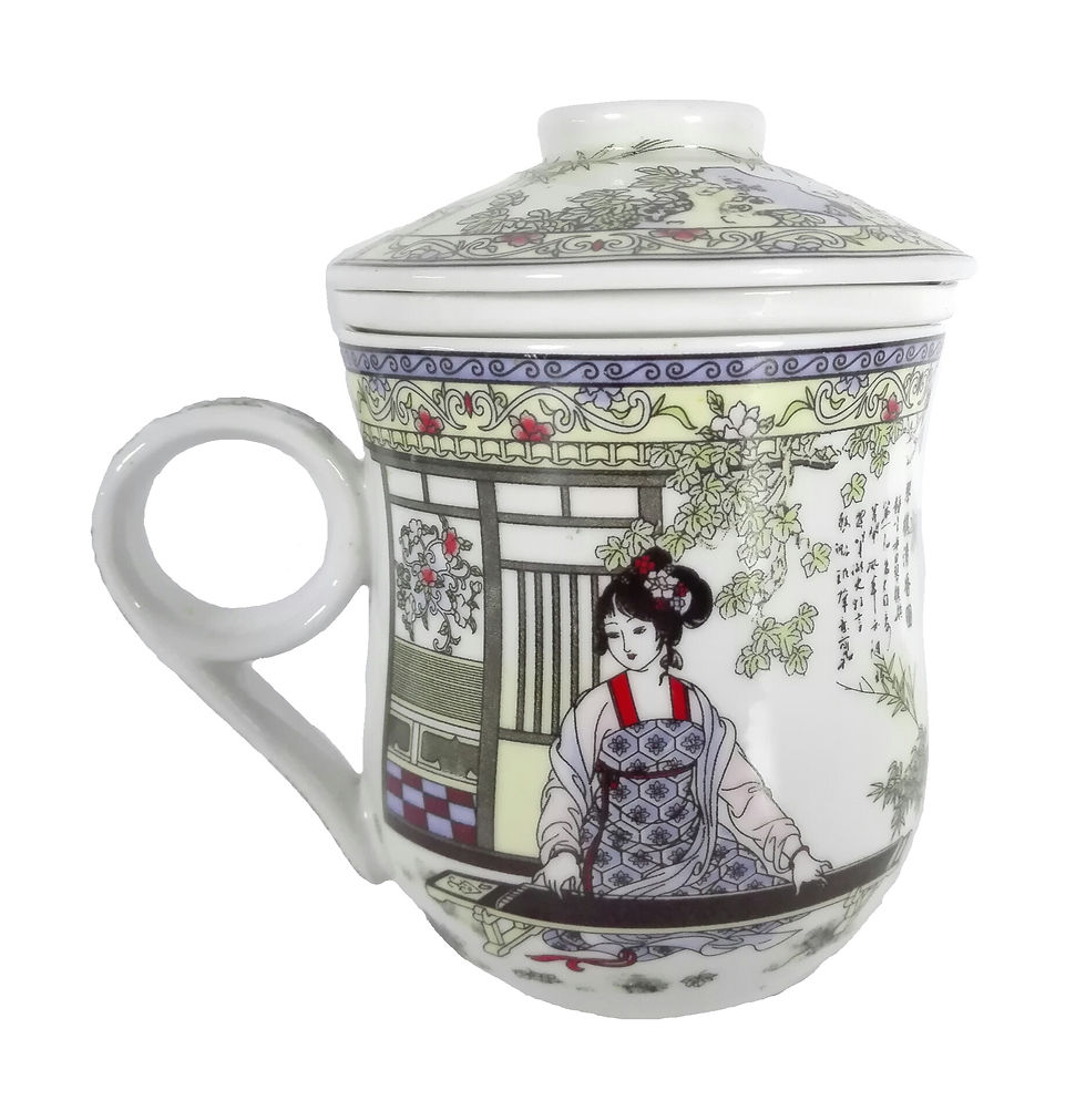 Miniatura: Taza de te con filtro