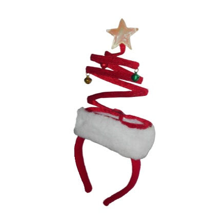 Miniatura: Vincha árbol navideño