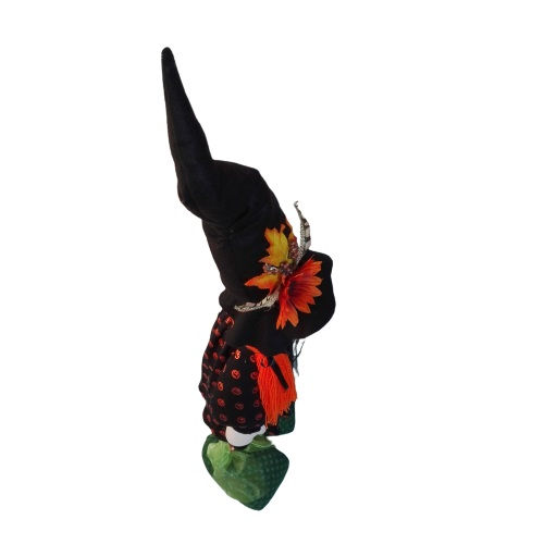 Miniatura: Muñeca Bruja Calabaza Girasol Hojas 102cm