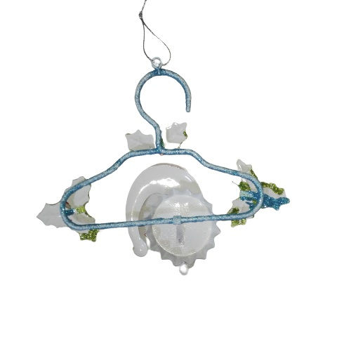 Miniatura: Adorno colgante de gancho de ropa navideño