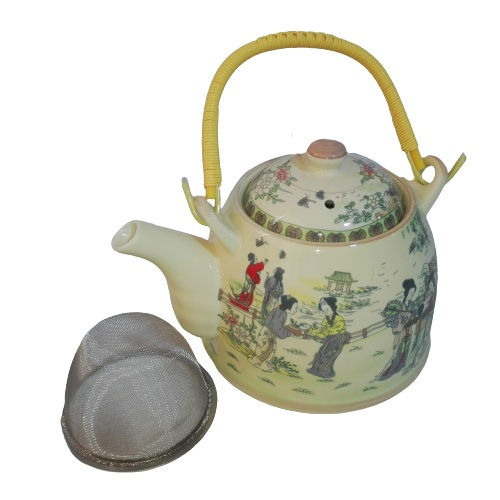 Miniatura: Tetera oriental de ceramica