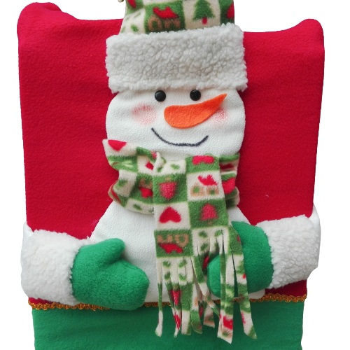 Miniatura: Cubresilla Muñeco Nieve 39cm