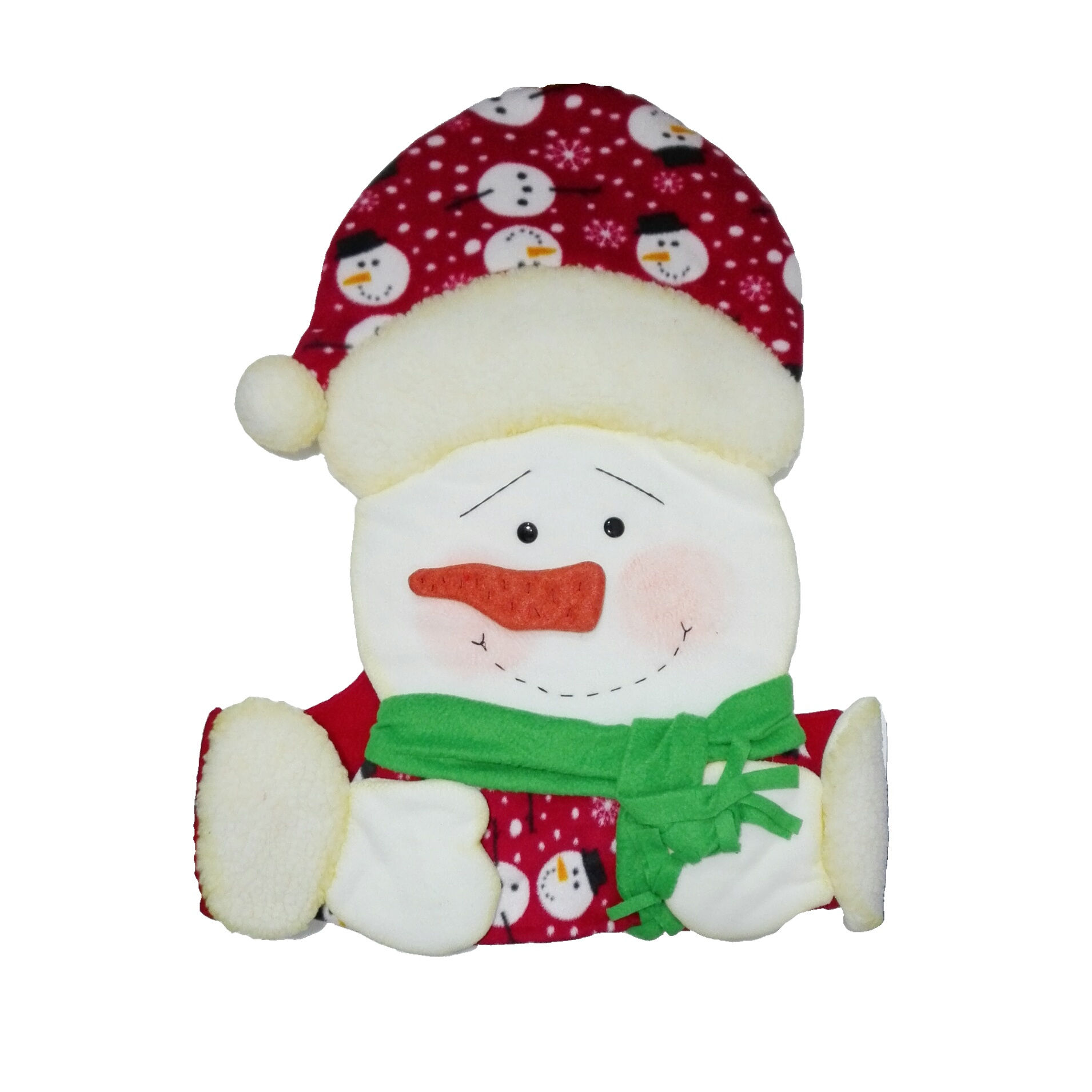 Cubresilla Muñeco de Nieve