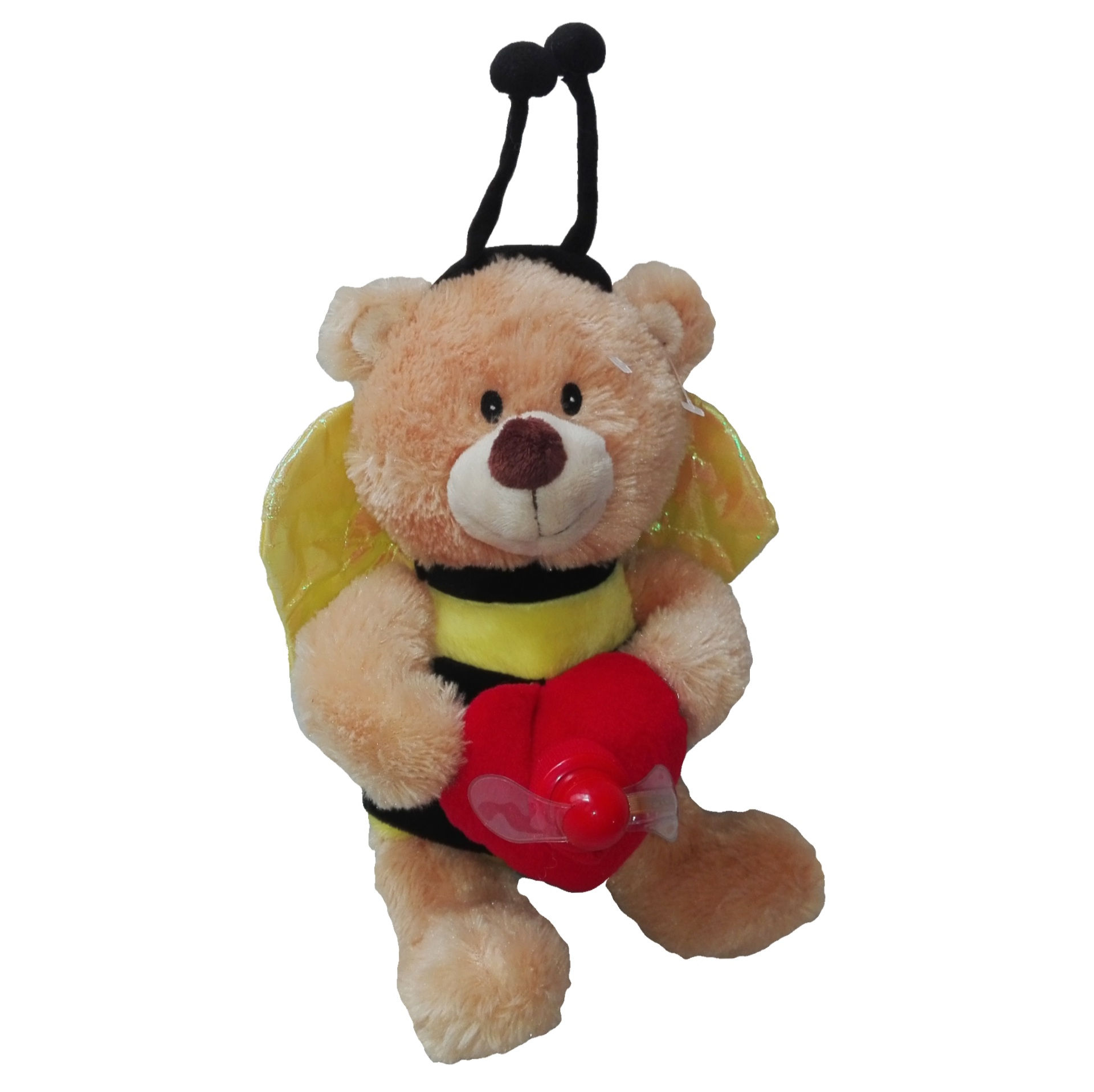 Oso con disfraz de abeja