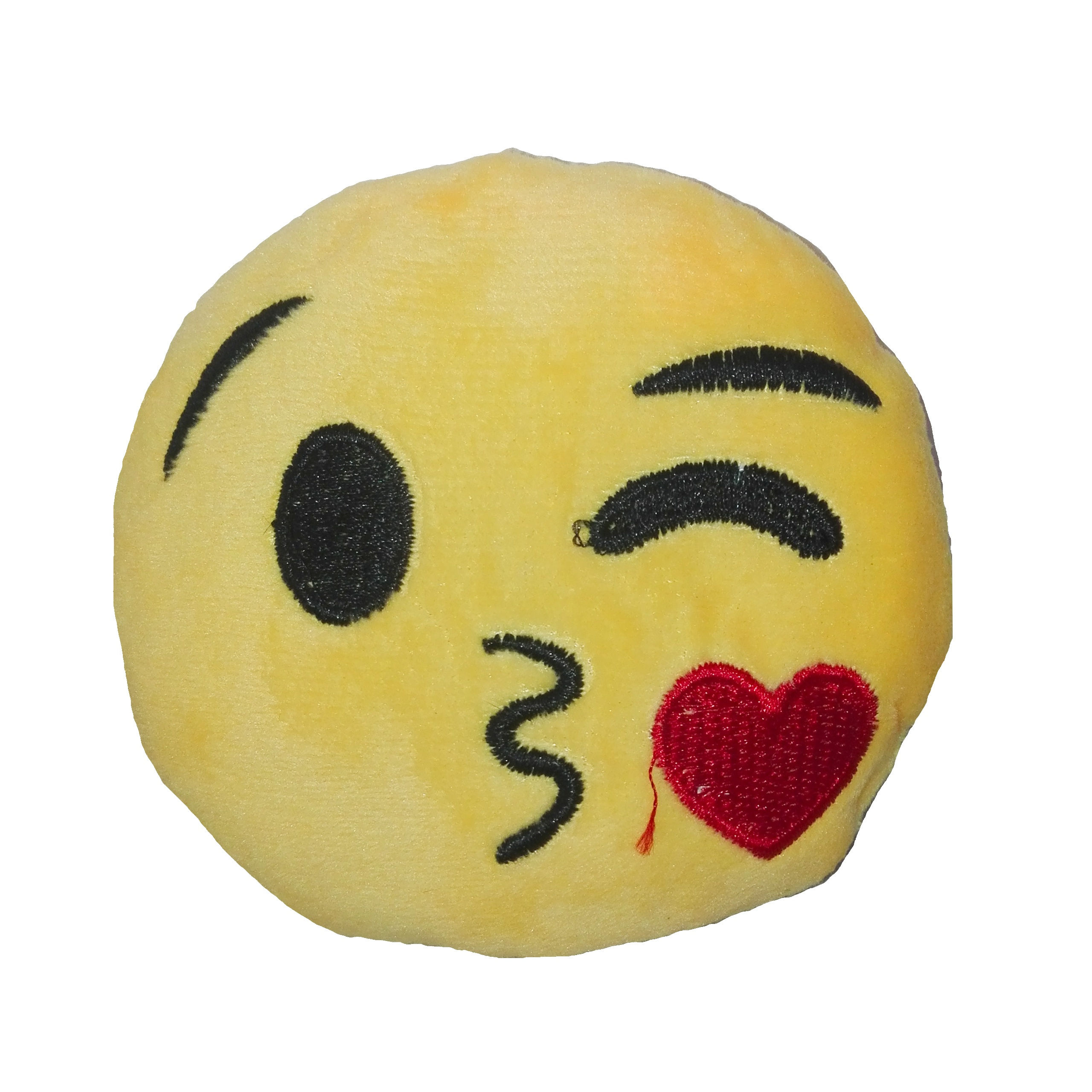 Peluche de Emoji beso de amor
