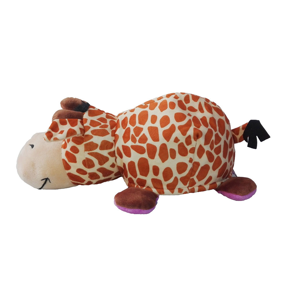 Miniatura: Peluche reversible hipopotamo jirafa