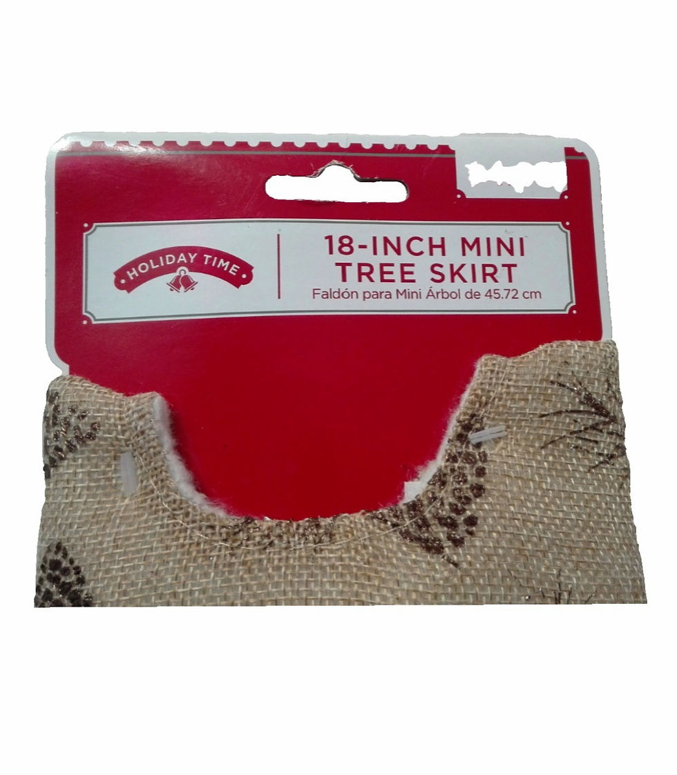 Miniatura: Adorno pie de arbol de navidad