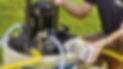 filling up a power flushing machine