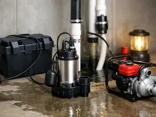 Best Emergency Sump Pump Options for Power Outages
